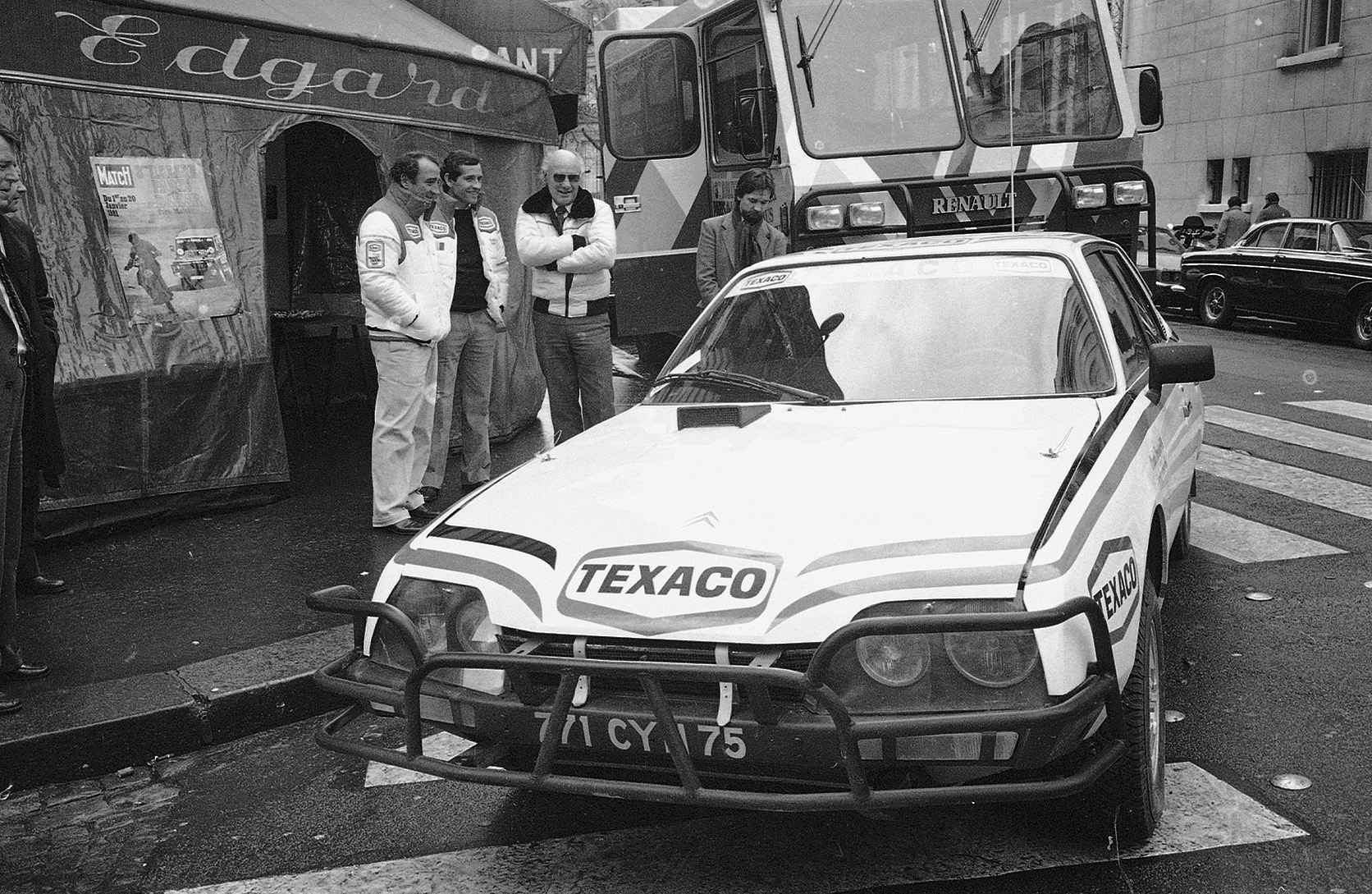 ZT719 NOREV voiture 1/43 Citroen CX 2400 GTI n° 126 Dakar 1981